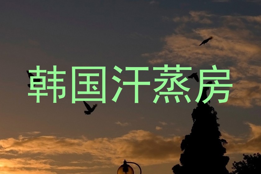 韩国汗蒸房