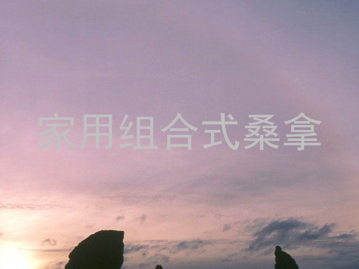家用组合式桑拿