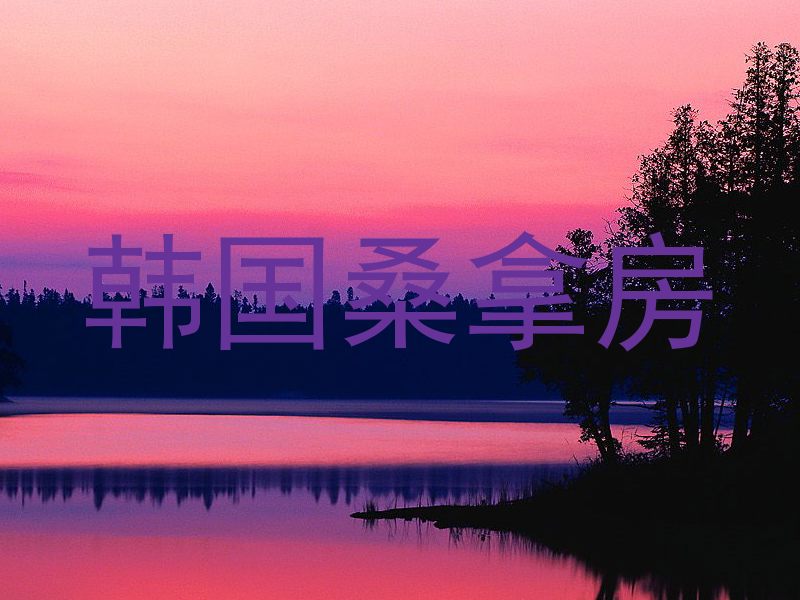 韩国桑拿房