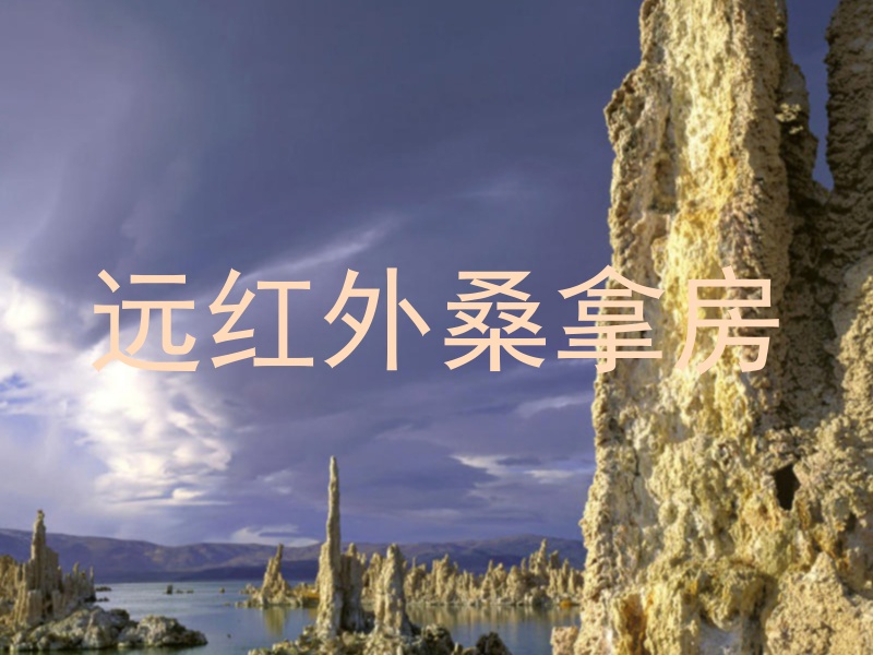 远红外桑拿房