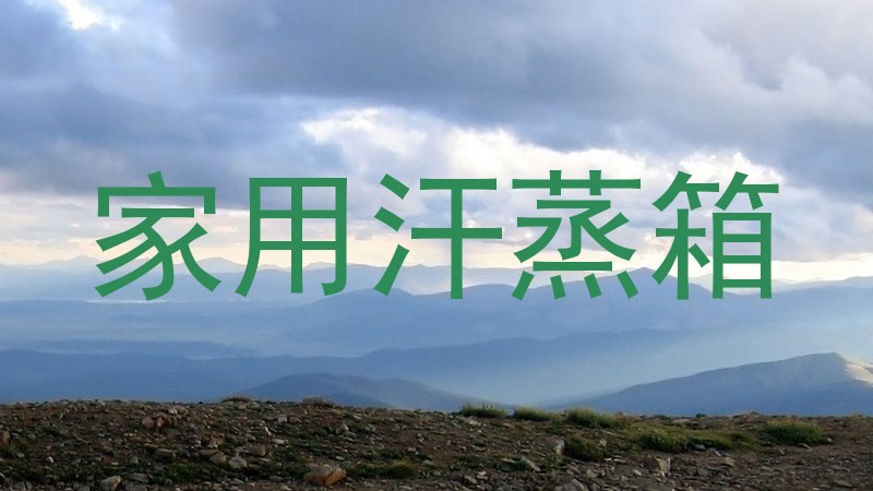 家用汗蒸箱