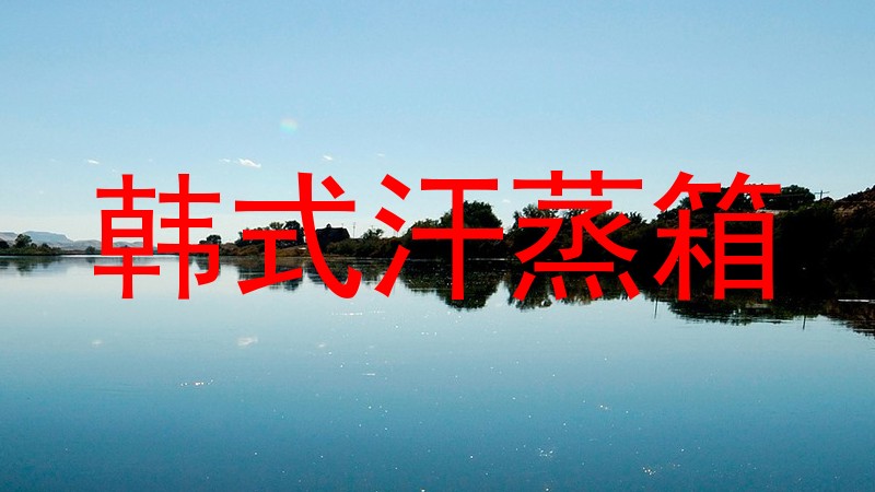 韩式汗蒸箱
