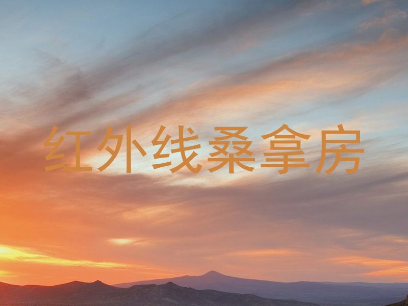 红外线桑拿房