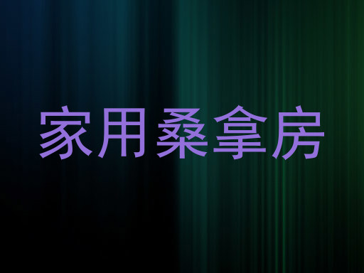 家用桑拿房