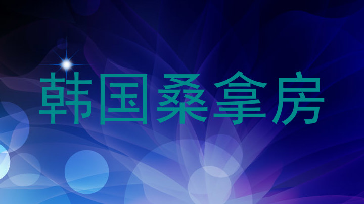 韩国桑拿房