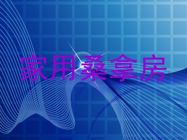 家用桑拿房