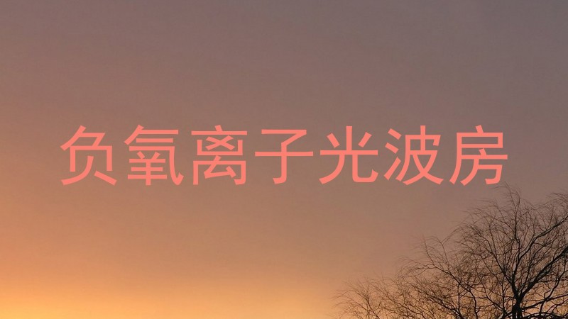 负氧离子光波房
