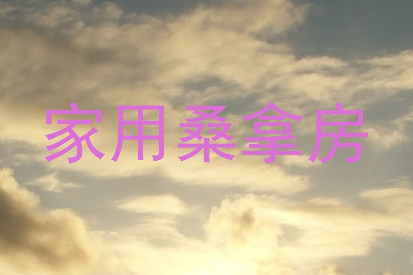 家用桑拿房