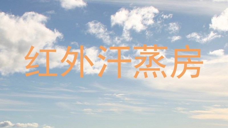 红外汗蒸房