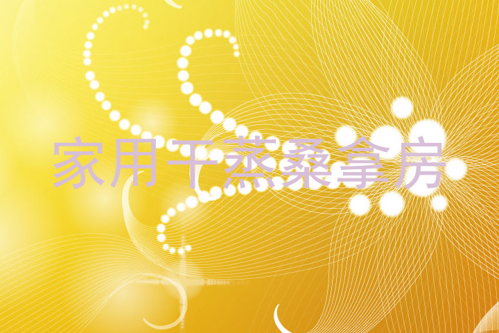 家用干蒸桑拿房