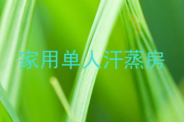 家用单人汗蒸房