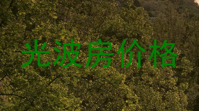 光波房价格