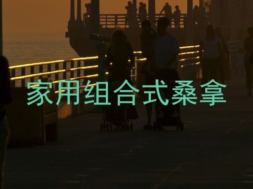 家用组合式桑拿