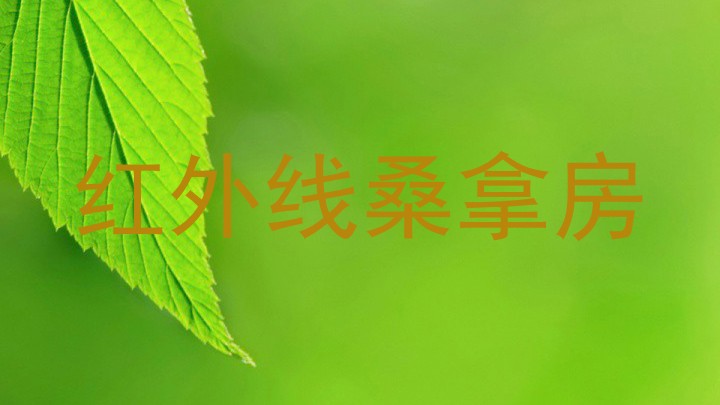 红外线桑拿房