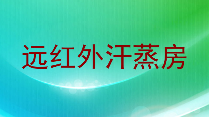 远红外汗蒸房