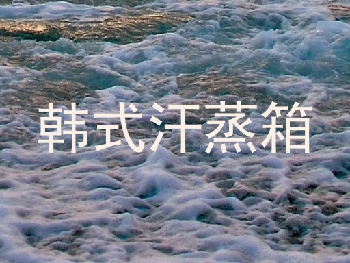 韩式汗蒸箱