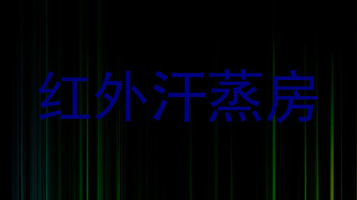 红外汗蒸房