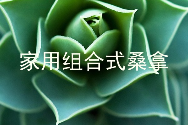 家用组合式桑拿
