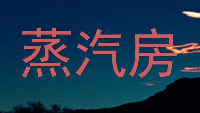 蒸汽房