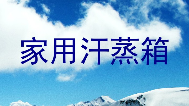 家用汗蒸箱