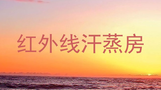 红外线汗蒸房