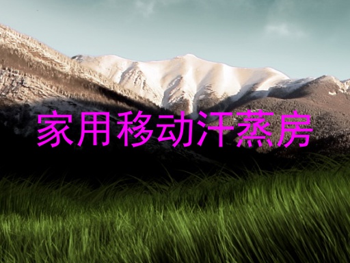 家用移动汗蒸房
