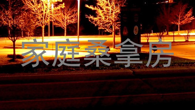 家庭桑拿房