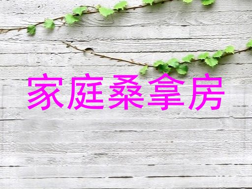 家庭桑拿房