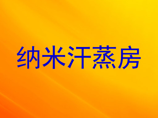 纳米汗蒸房