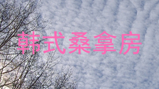 韩式桑拿房