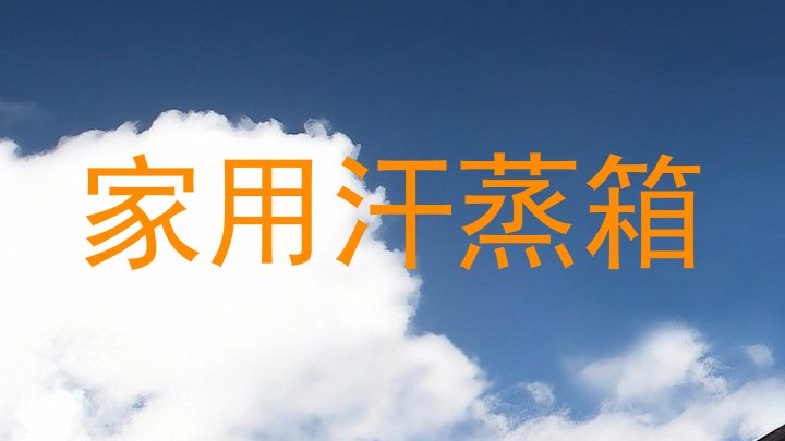 家用汗蒸箱