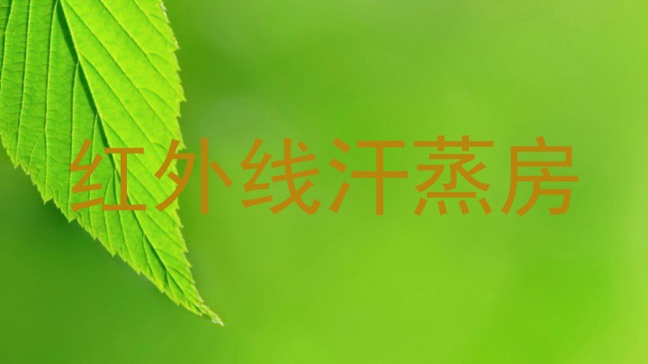 红外线汗蒸房