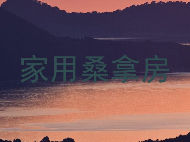 家用桑拿房