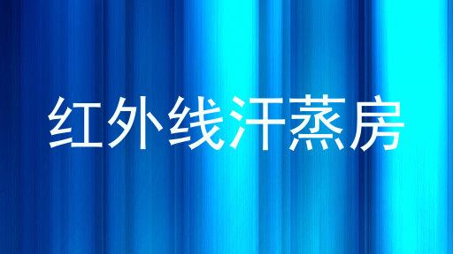 红外线汗蒸房