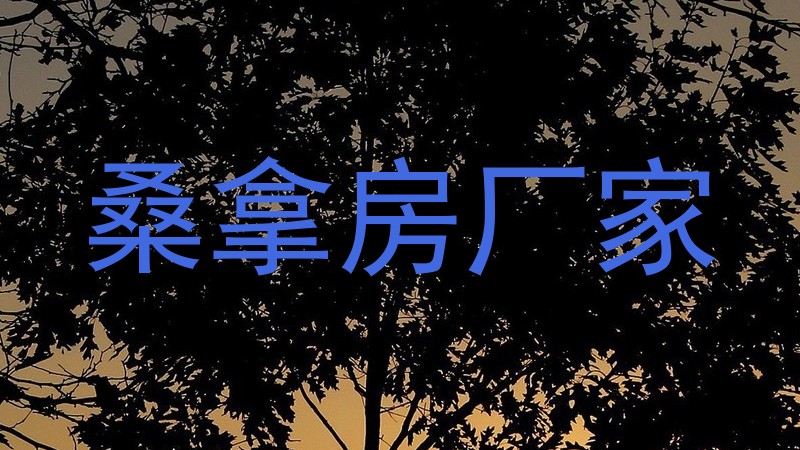 桑拿房厂家
