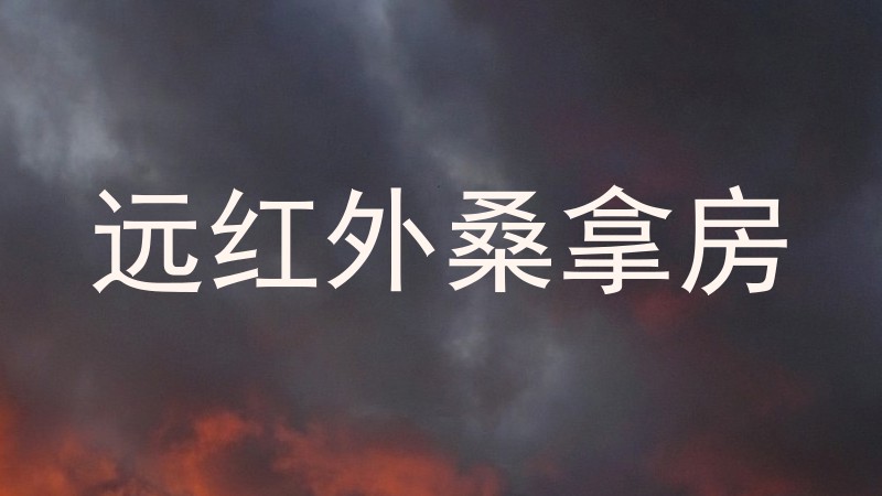 远红外桑拿房