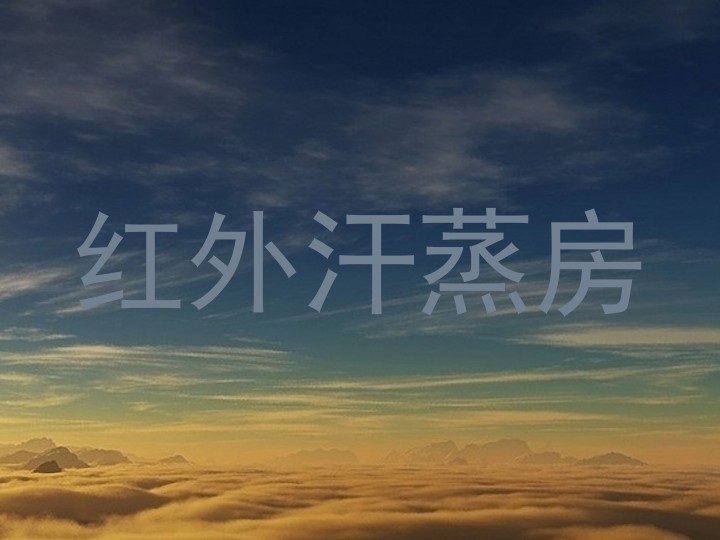 红外汗蒸房