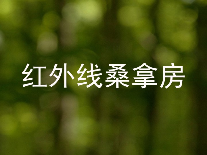 红外线桑拿房