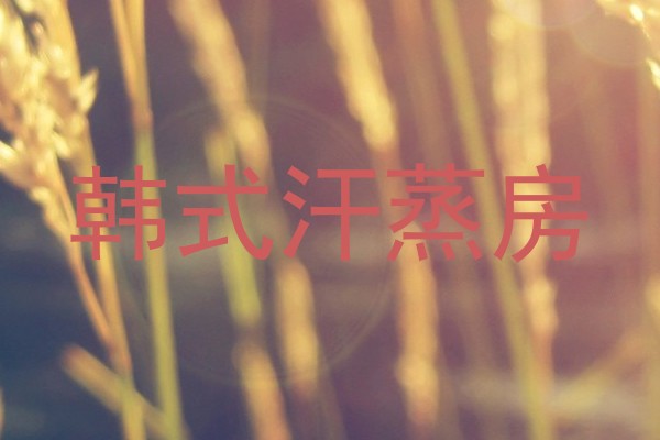 韩式汗蒸房