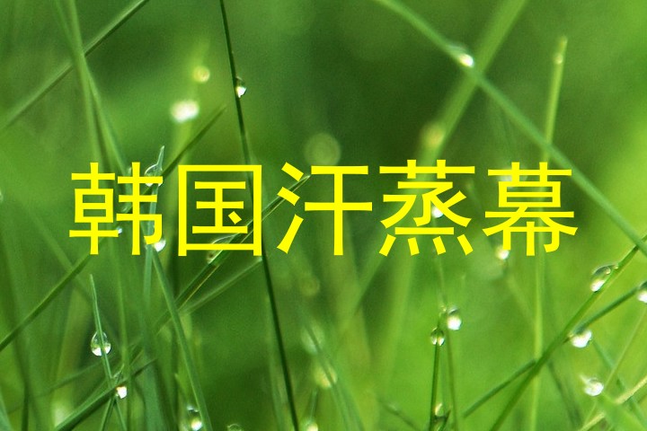 韩国汗蒸幕
