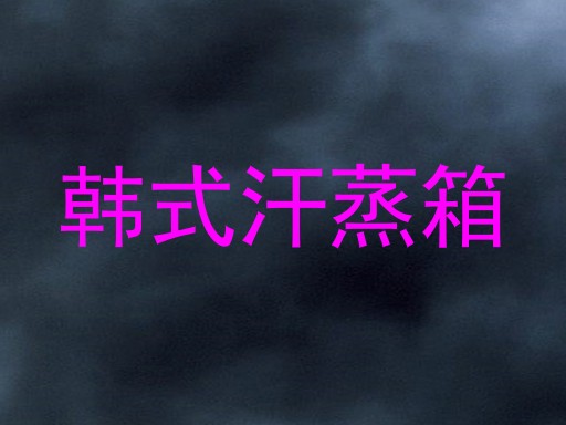 韩式汗蒸箱