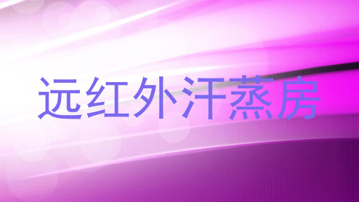 远红外汗蒸房