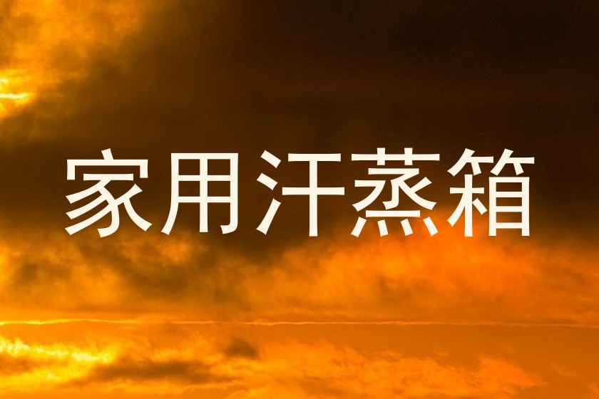 家用汗蒸箱