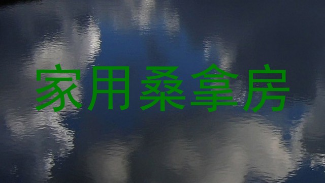家用桑拿房