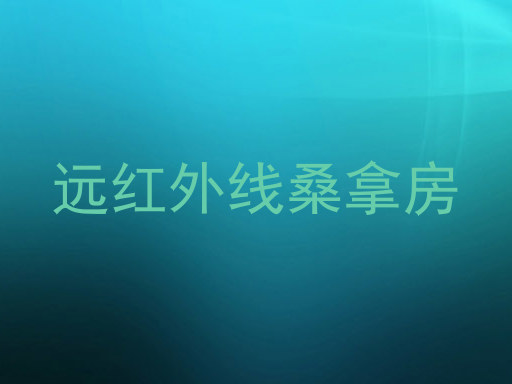 远红外线桑拿房