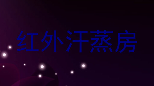 红外汗蒸房