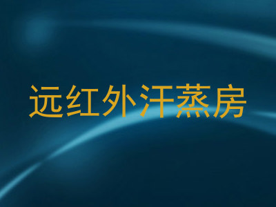 远红外汗蒸房