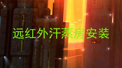远红外汗蒸房安装