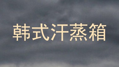 韩式汗蒸箱