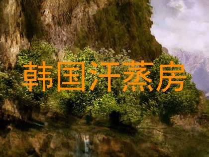 韩国汗蒸房